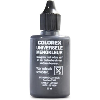 Colorex Mengkleur 199 Zwart 22 Ml