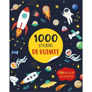 Stickerboek: De Ruimte - 1000 Stickers