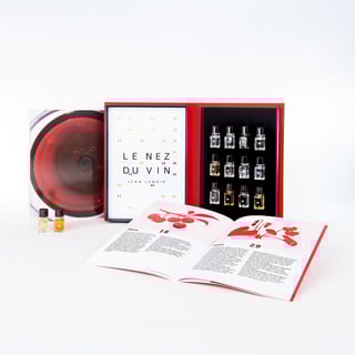 12x Rode Wijn Aroma's ENG - Le Nez Du Vin J.Lenoir
