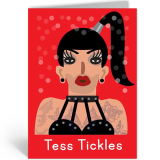 Dubbele Kaart Tess Tickles