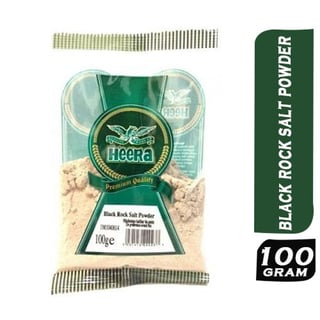Heera Black Rock Salt Powder 100 Grams