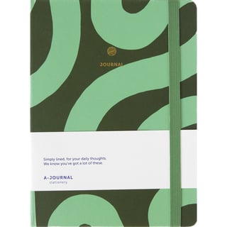 A-Journal Notebook A5 Line Flow Mint