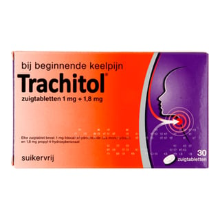 Trachitol Zuigtabletten 1 Mg + 1,8 Mg