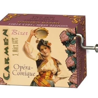 Fridolin Art & Music Muziekmechaniek Opera Carmen (Bizet)