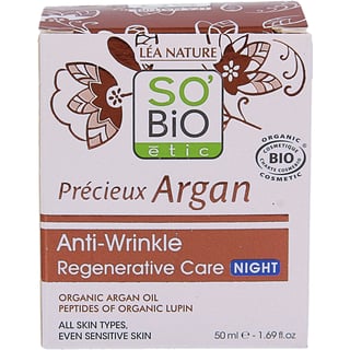 So Bio Etic Argan a-Wrinkle Night Cream 50ml