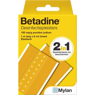 Betadine Desinfectiepleisters 1m X 6cm 1