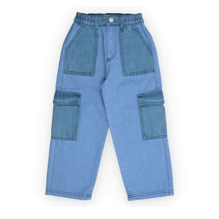 The New Society Edelssa Color Block Denim