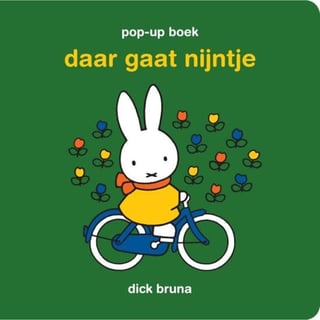 Nijntje Boekje - Dick Bruna - Daar Gaat Nijntje Pop-up Boek