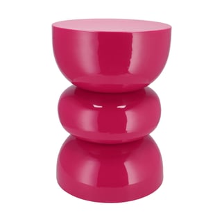 Bijzettafel & Kruk Sephora Jolly Fuchsia Metaal 32x45cm