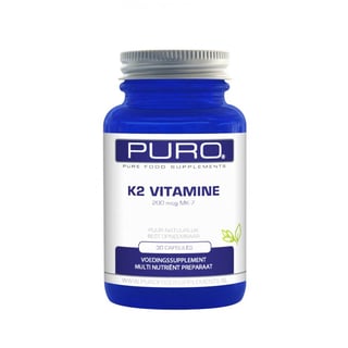 PURO K2 Vitamine - 30 Caps.