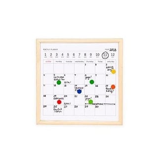 Kikkerland Mini White Board Calender