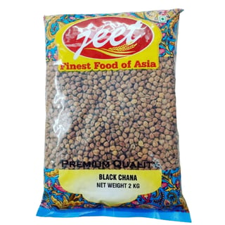 Jeet Black Chana 2Kg (Brown Chick Peas)