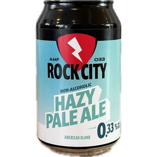 Rock City Hazy Pale Ale Non-Alcoholic 330ml