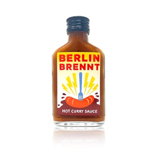 Berliner Brennt - Hot Curry Sauce Crazy Bastard 100ml