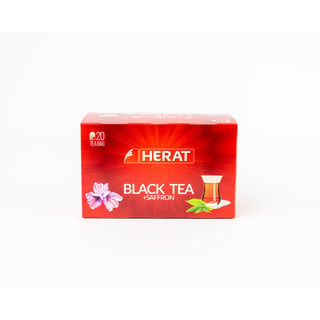Heart Black Tea + Saffron 20Bags