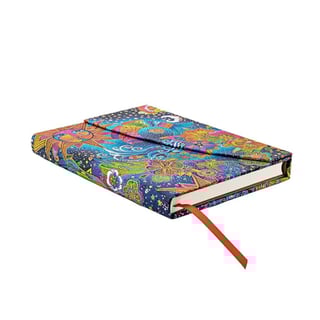 Paperblanks 18 months diary midi hardcover Celestial Magic 2025-2026