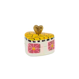 Doosje Erin Heart Multicolor Paper 6x3cm