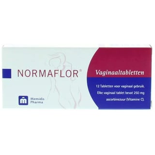 Normaflor Vaginale Tabletten 12st 12