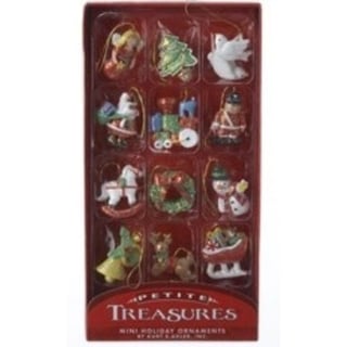 Set Van 12 Mini Kerstballen Petite Treasures 4