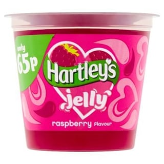 Hartley's Jelly Rasberry Flavour 125g