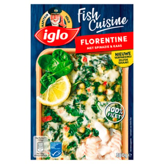 Iglo Fish Cuisine Florentine