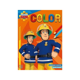Brandweerman Sam Color Kleurblok