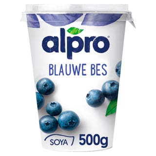 Alpro Plantaardige Variatie Yoghurt Bosbes