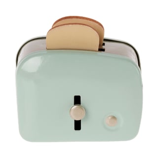 Miniature Toaster with Bread - Mint