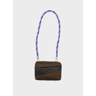 SUSAN BIJL Bum Bag Mud & Black S