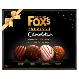 Fox's Fabulous Chocolatey Winter Desserts Biscuits