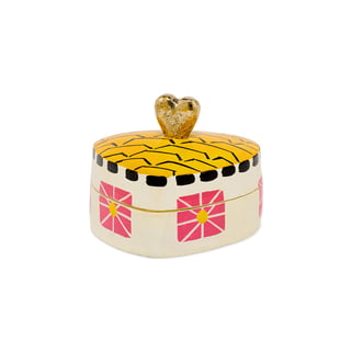 Doosje Erin Heart Multicolor Paper 8x4cm