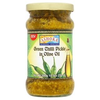 Ashoka Green Chilli Pickle 300G