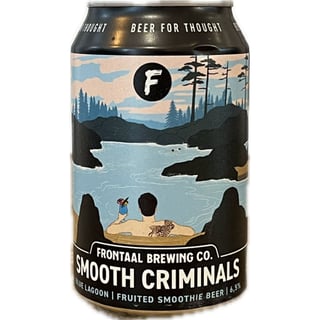 Frontaal Smooth Criminals Blue Lagoon 330ml