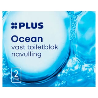 PLUS Toiletblok Vast Oceaan Navulverpakking