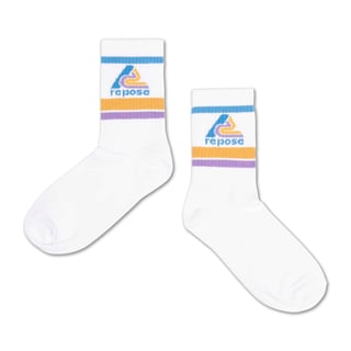 Repose Ams 85. Sporty Socks White Logo