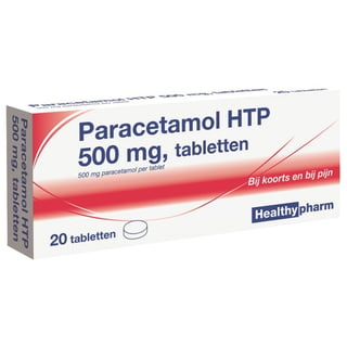 Paracetamol 500mg Av Hea 20tb