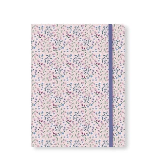 Refillable Hardcover Notebook A5 Lined - Pink