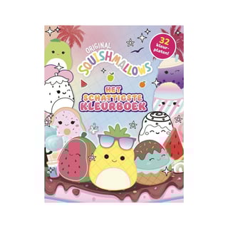 Het Officiële Squishmallows Kleurboek - De Super Squishy Club