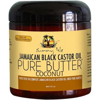 Sunny Isle Jamaican Black Castor Oil Pure Butter With Coconut 4 Oz.