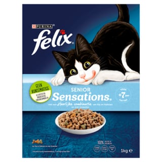 Felix Sensations Senior Kattenvoer Kip