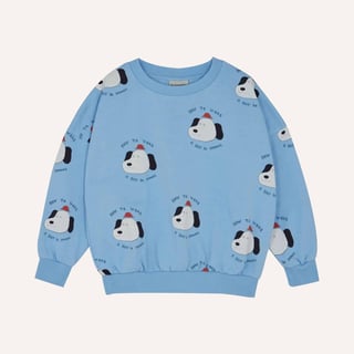 The Campamento Dogs Allover Oversized Kids Sweatshirt