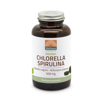 Chlorella Spirulina 500mg Matt