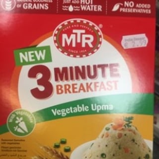 Mtr 3 Minute Vegetable Upma 230 Grams
