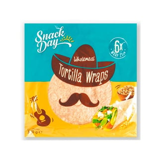 Snack Day Mini Tortilla Wrap 8 X 20 Cm