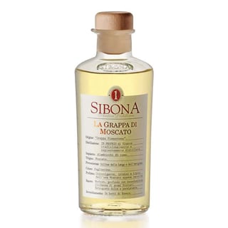 Grappa Sibona Moscato