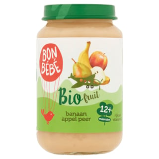 Bonbebe Bio 12mF1206 Banaan Appel Peer