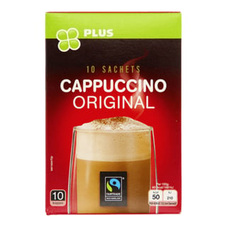 PLUS Cappuccino Sticks 10 St Fairtrade