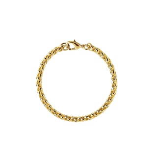 Gold Plated Chunky Chain Bracelet - Brass / Gold Plated