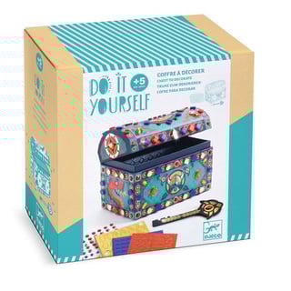 Djeco Do It Yourself Schatkist Blauw