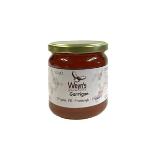 Garrigue honing Frankrijk 500g Weyn's (vloeibaar) - 500g